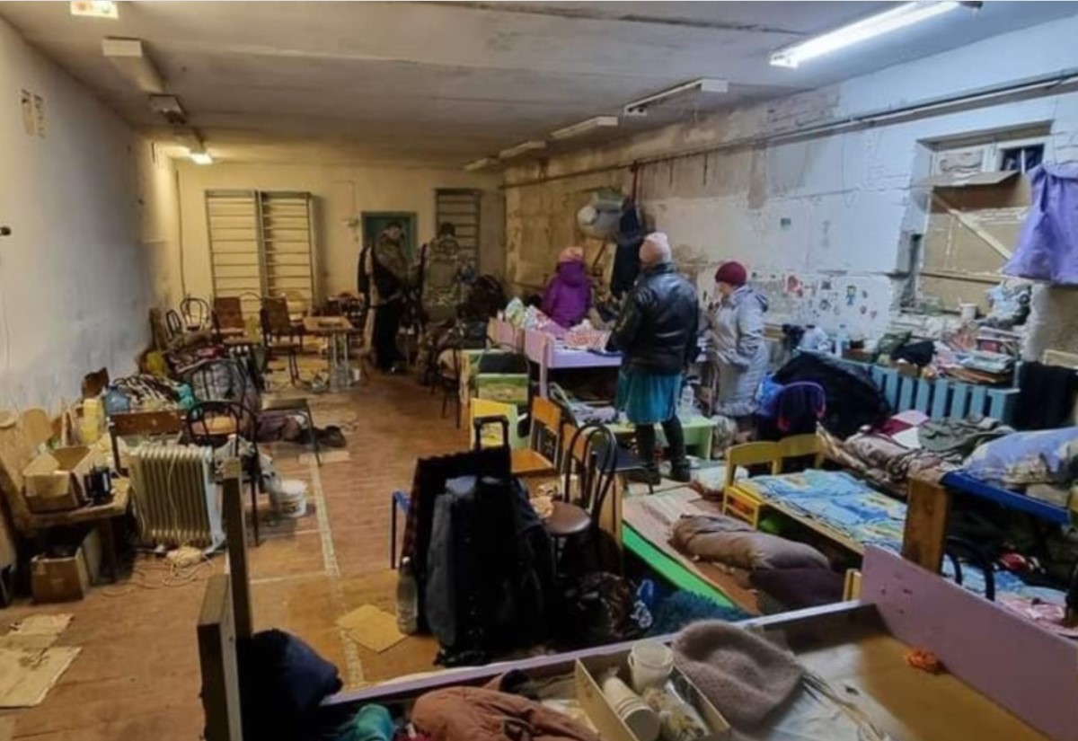 More than 150 civilians held hostage in school basement by Russian occupiers