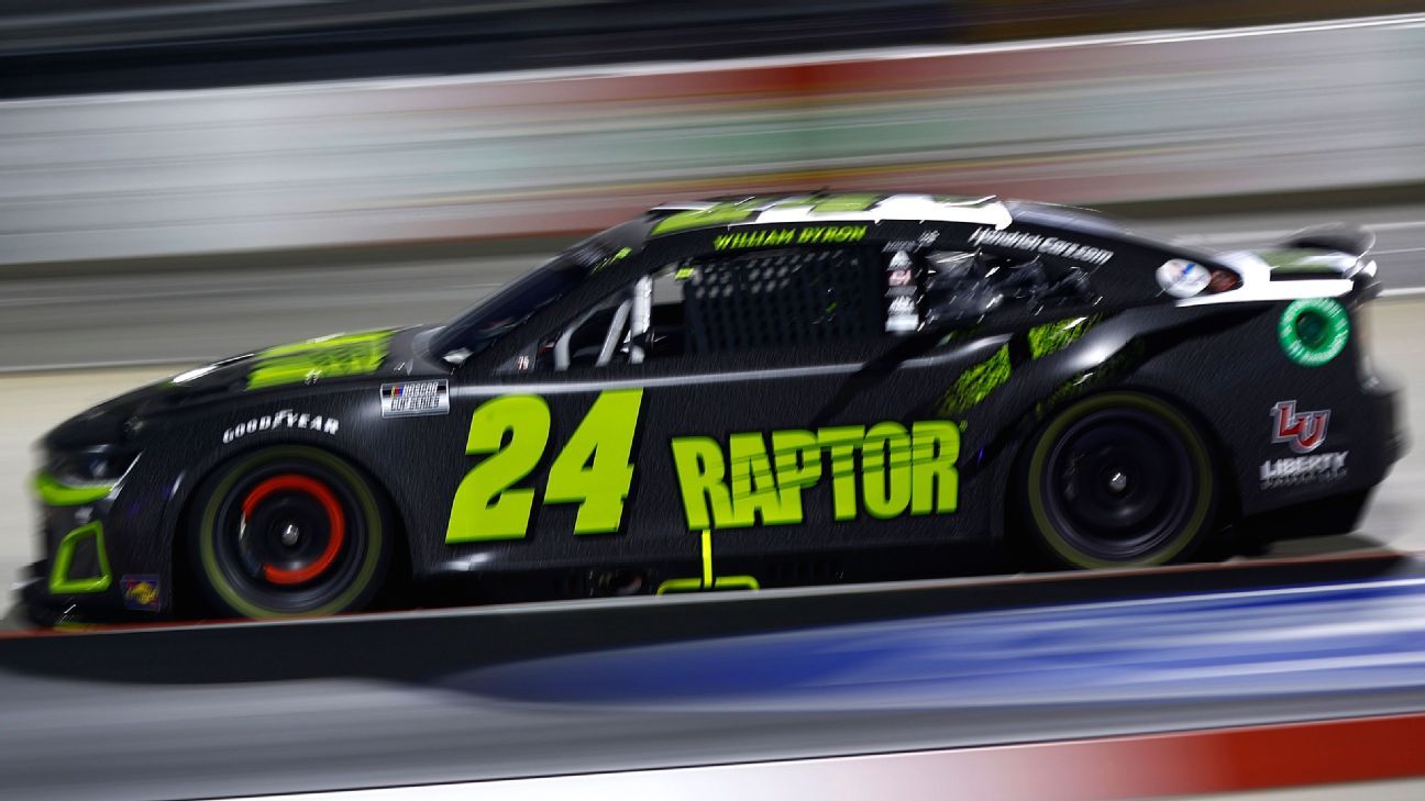 Byron first repeat winner in NASCAR's Cup Series