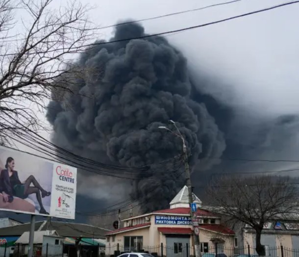 Russian Strikes Hit Ukraine's Port City of Odesa