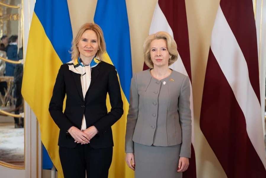Latvia's leadership in support of Ukraine is an example of courage and solidarity for the