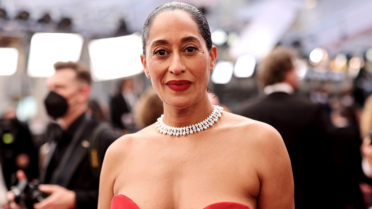 Tracee Ellis Ross Structured, Braided Updo Is Defying Gravity
