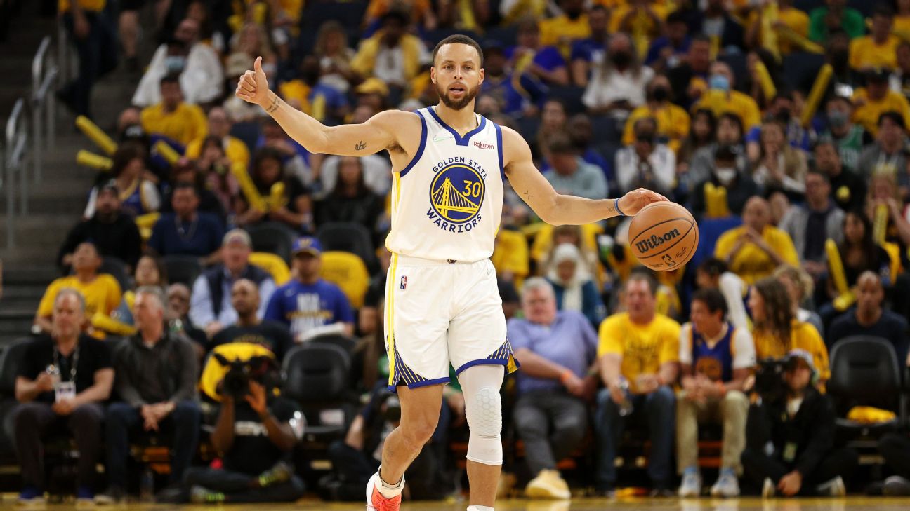 NBA Finals 2022: Golden State Warriors use patented second-half blitz to tie series with Boston
