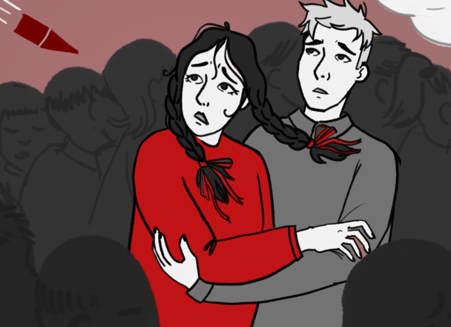 Anya and Roma left Kyiv for the north of the oblast but got into the