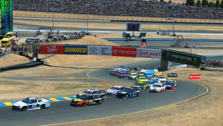 NASCAR at Sonoma results: Daniel Suarez gets first Cup Series win after dominant third stage