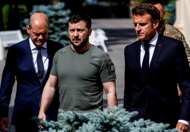 Scholz, Macron and Draghi likely asked Zelensky to resume negotiations with Putin
