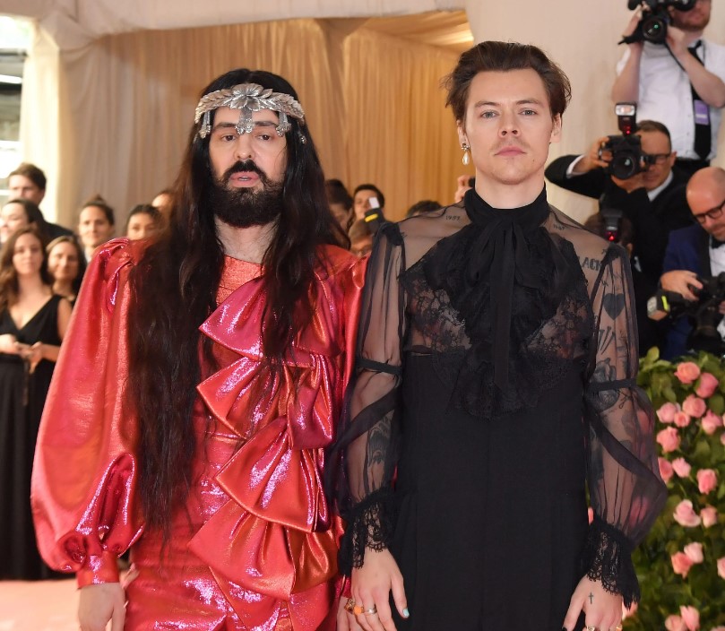 Harry Styles and Gucci are a Match Made in Heaven