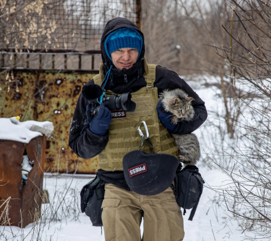 RSF: Noted Ukrainian Photographer Was Executed by Russian Troops