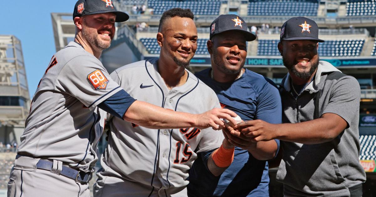 How Cristian Javier, Astros' bullpen combined to log first no-hitter against Yankees in 19 years