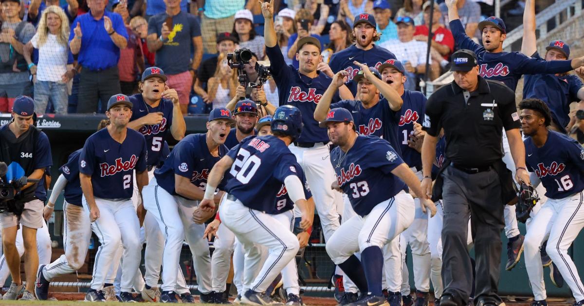 How Ole Miss made College World Series history with late power display