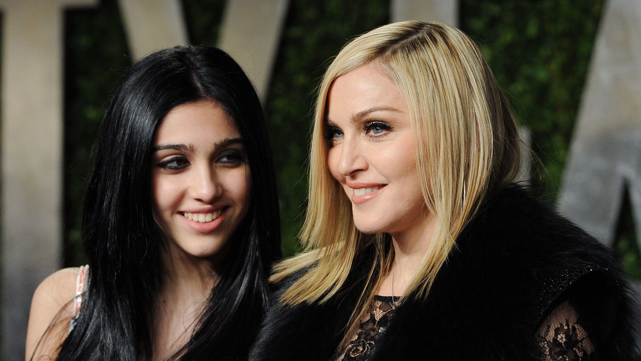 Madonna's Daughter Is Her Brunette Twin on the Runway at Paris Fashion Week