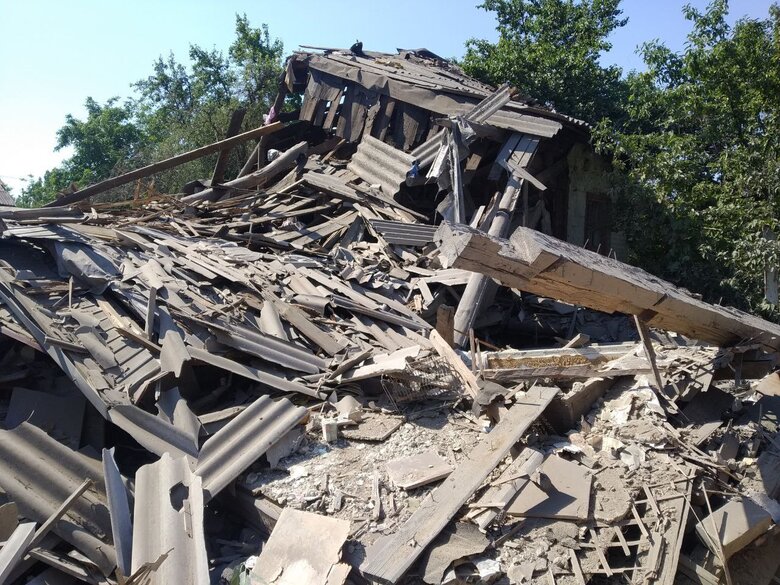 Rashists launched rocket attack on Toretsk, Donetsk region. VIDEO&PHOTOS