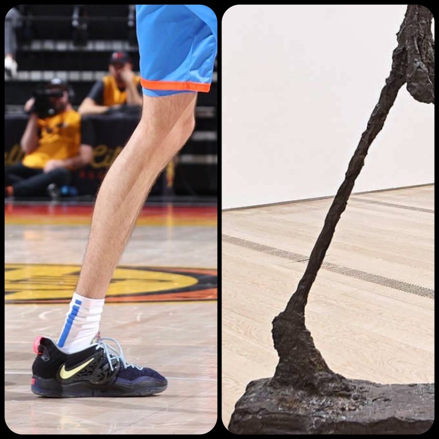 Chet Holmgren's super skinny leg is the NBA's newest meme