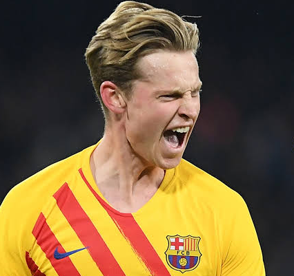 Shirt number options for Frenkie de Jong at Manchester United