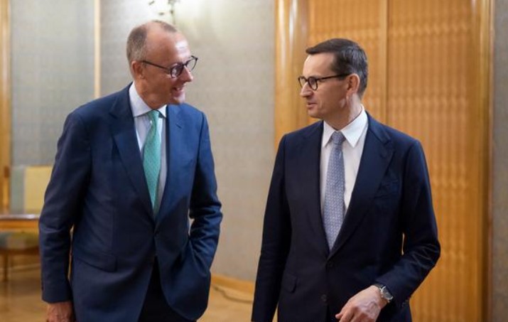 Warsaw criticizes Germany over delay of military equipment as Merz visits