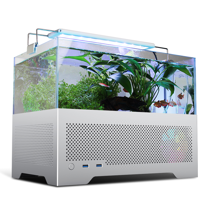 The Chinese company presented a computer case with a built-in aquarium