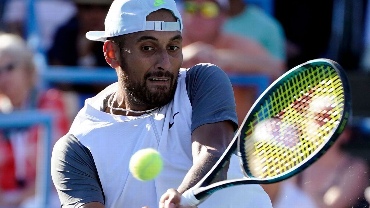 'Emotional' Kyrgios breaks three-year title drought