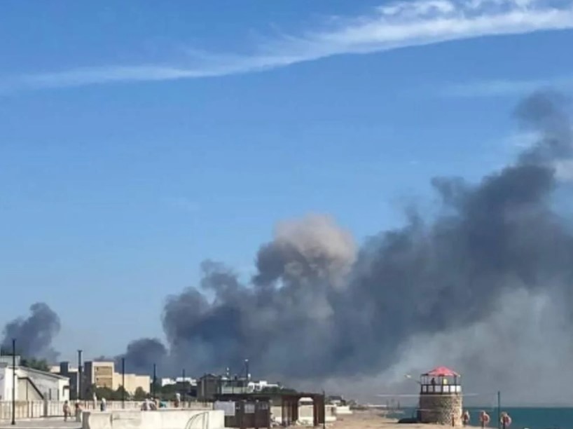 Ukrainian Defence Ministry on Crimea explosions: Mind fire safety rules