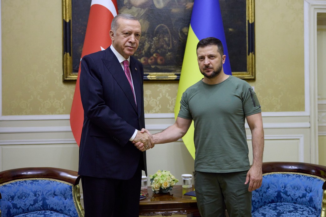President Zelensky meets with his Turkish counterpart Erdo an in Lviv
