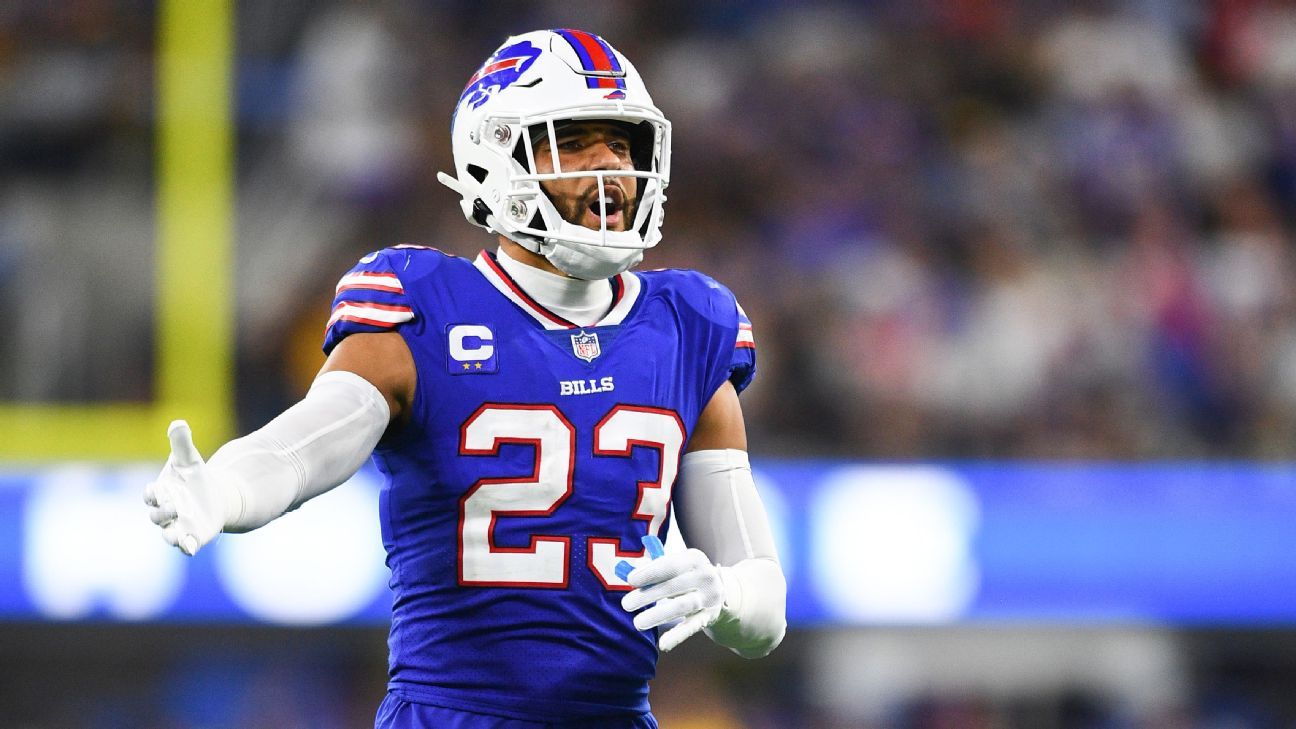 Bills down multiple starters on defense vs. Fins