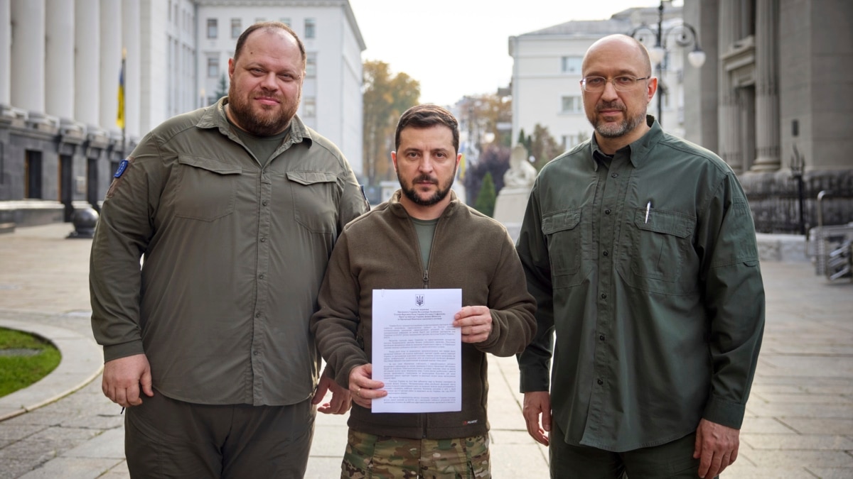 Ukraine Applies for Accelerated NATO Membership