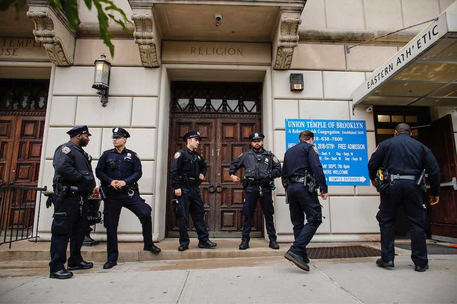 The FBI has says it has received credible information of a broad threat to synagogues