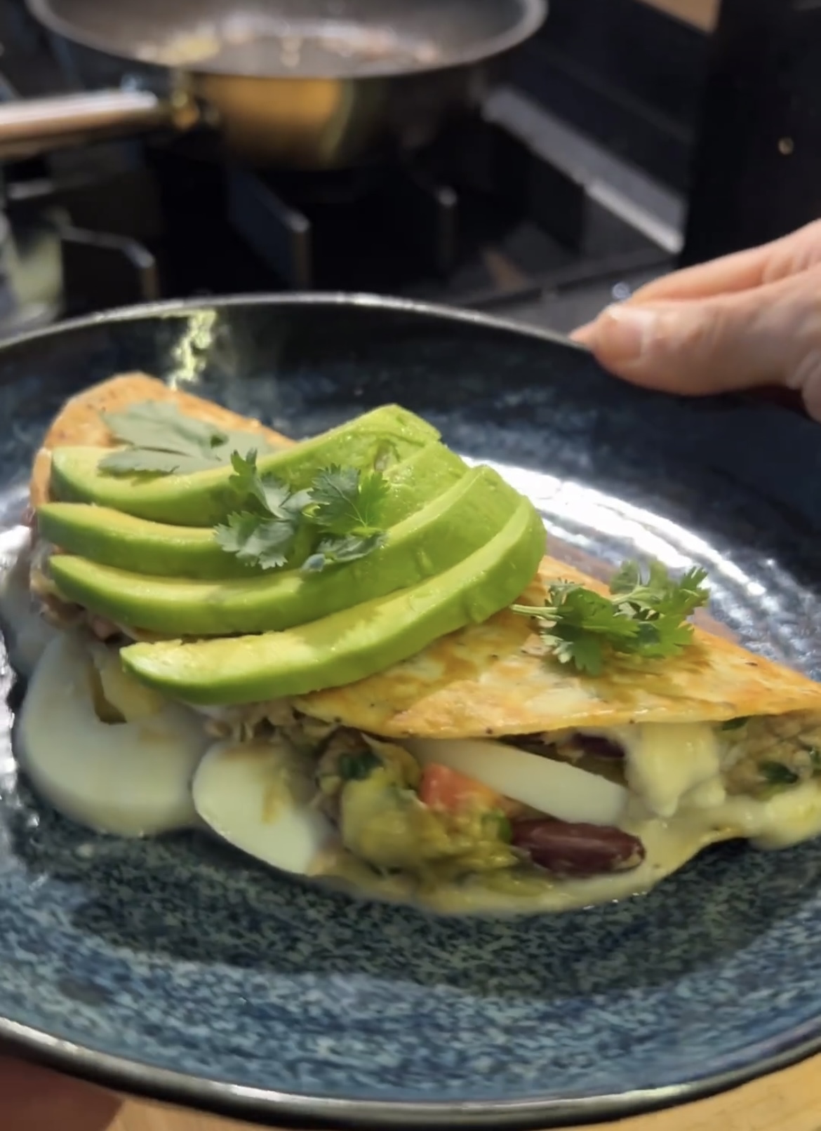 Tortilla according to the recipe of Hector Jimenez-Bravo