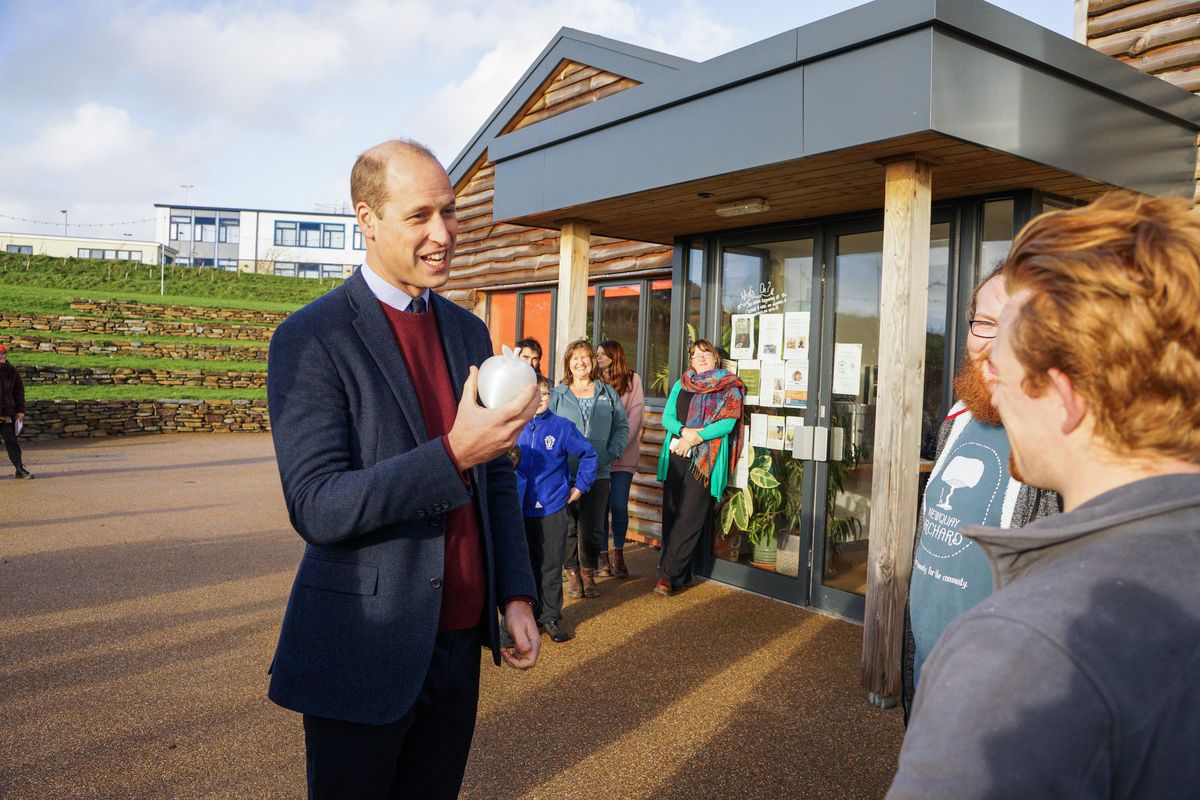 Prince William Visits Cornwall For the First Time Since Receiving New Title