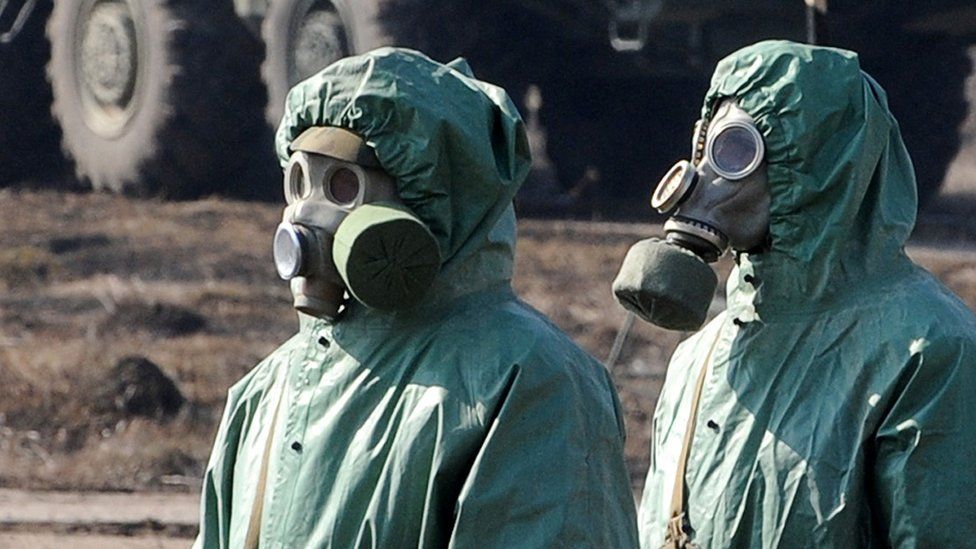 Russians use banned chemical weapons in Donbas