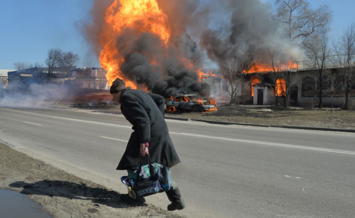 Russia's War on Ukraine 'Barbaric,' Western Powers Say