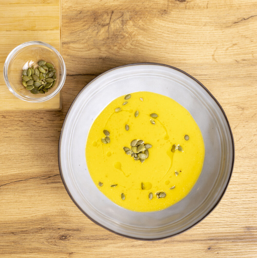 Tasty and bright: we are preparing pumpkin soup