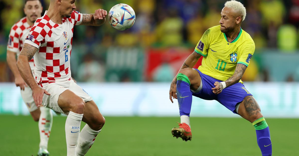 Dominik Livaković stands tall as Croatia stuns Neymar and Brazil