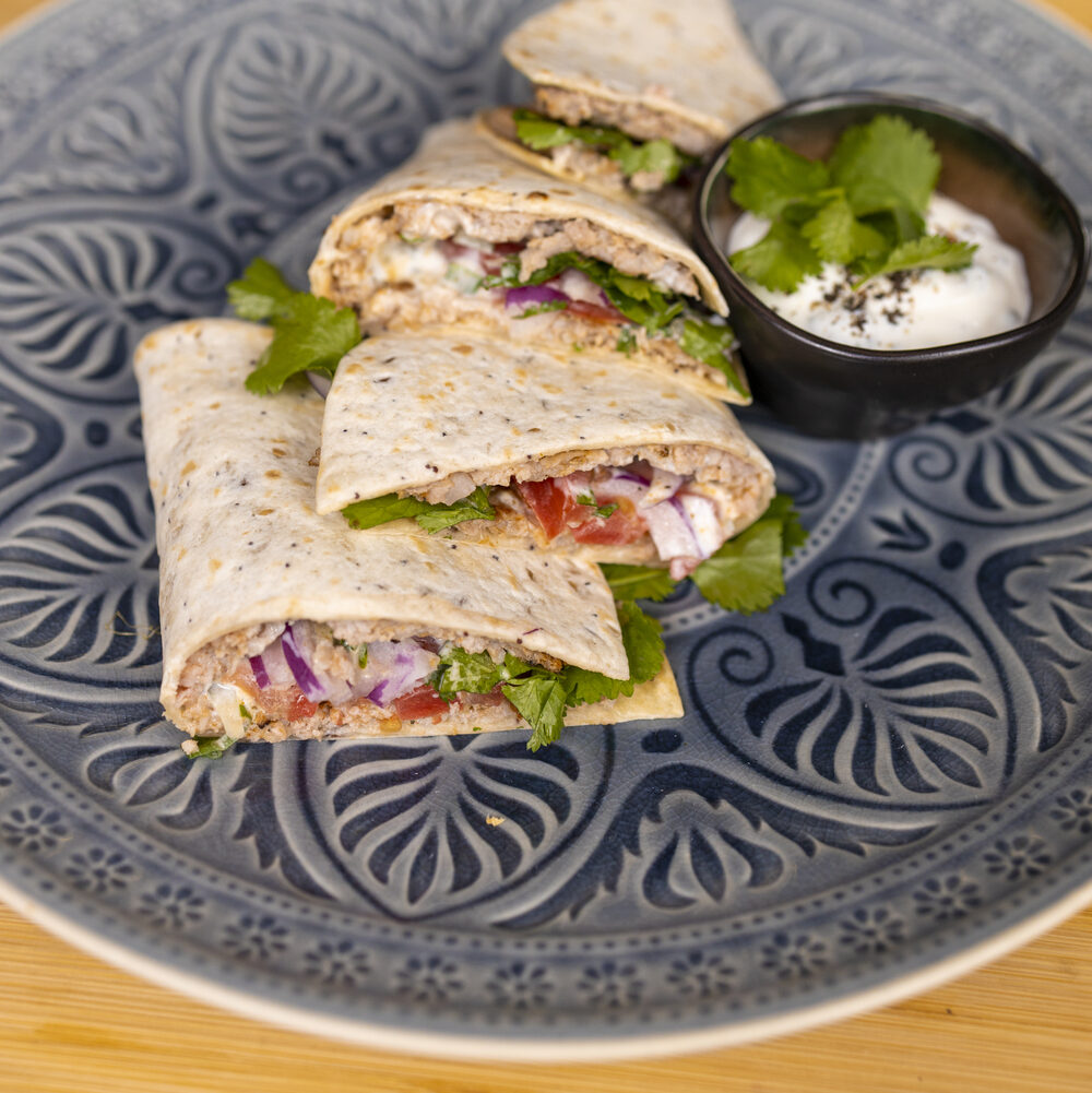 Recipe of the day: meat pita bread in a minute