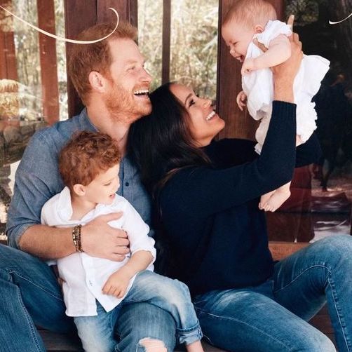 Prince Harry and Meghan Markle Share Dreamy New Photo with Kids Archie and Lilibet