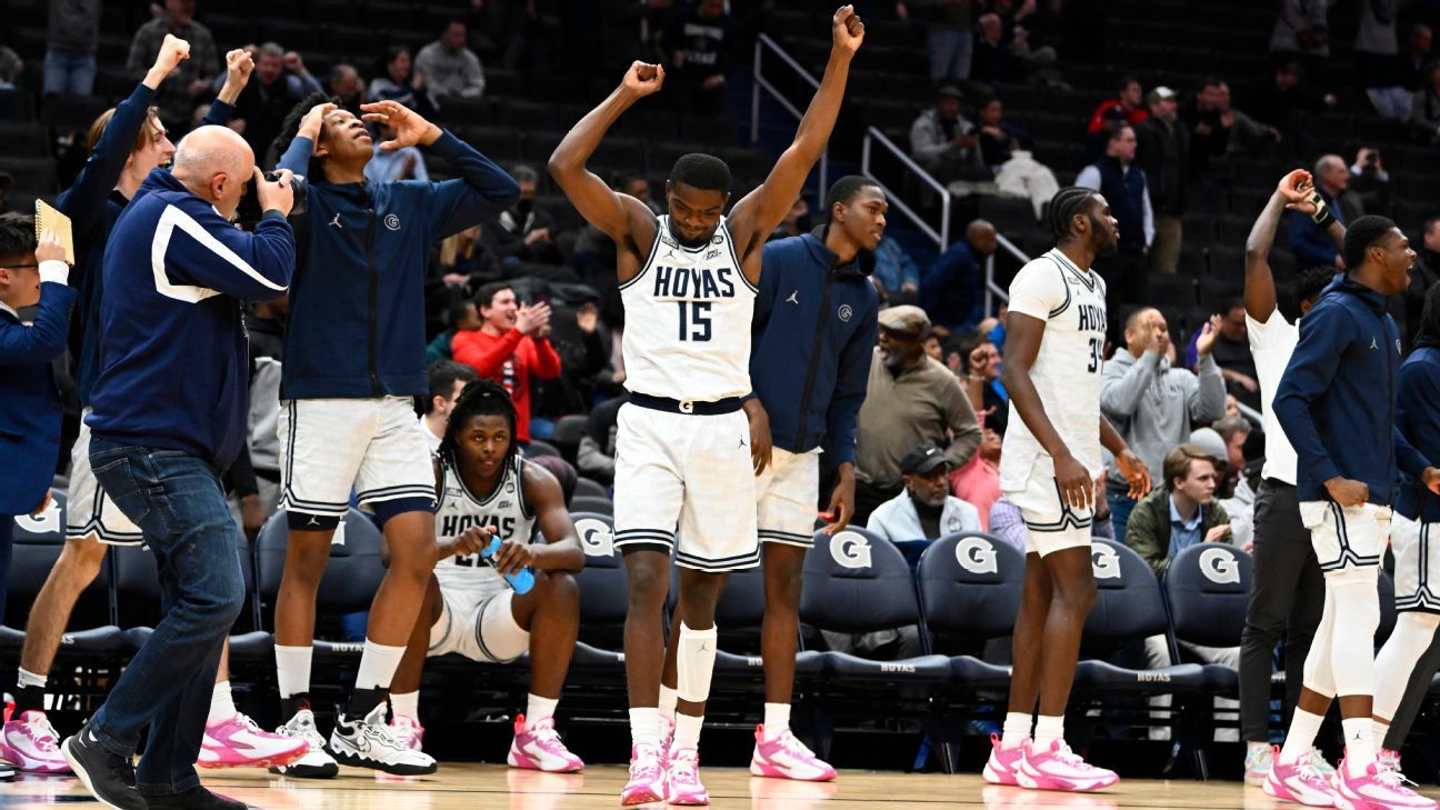 Hoyas beat Big East foe in first since March 2021