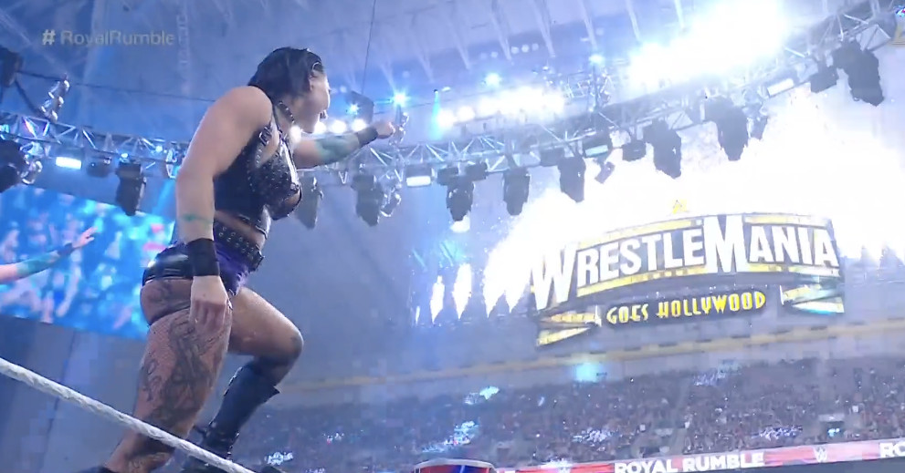 Rhea Ripley wins the Royal Rumble