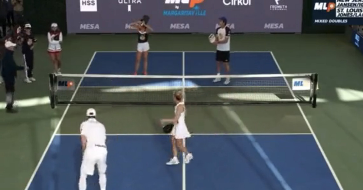 Pickleball is the only sport where you can get penalized for ‘aggressive stepping’