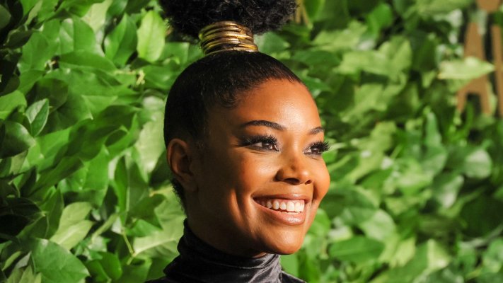 Gabrielle Union Has Perfected the Art of the Curled Bang, But, Like, Duh