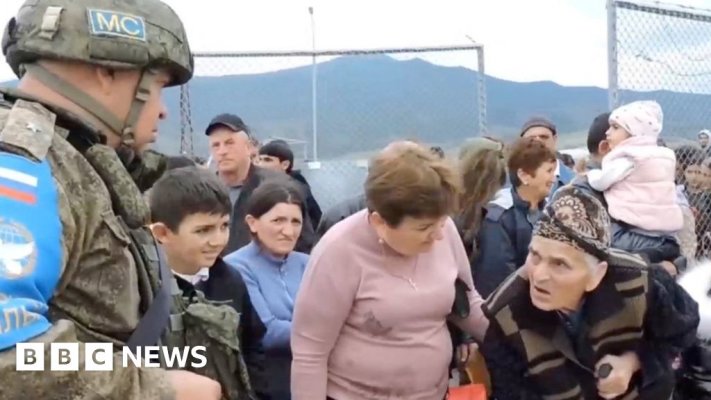 Nagorno-Karabakh: Fresh reports of gunfire despite ceasefire