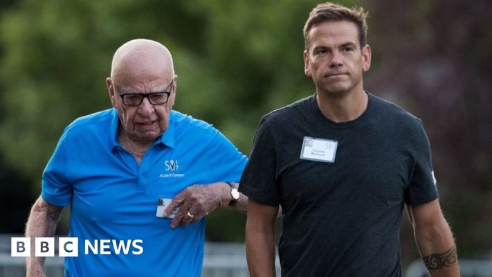 Rupert Murdoch steps down as Fox and News Corp chairman in favour of son Lachlan