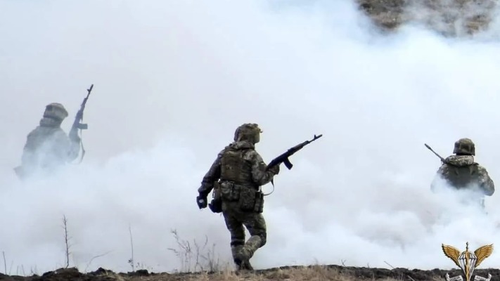 More than half of the fighting is in two areas: map of combat operations from